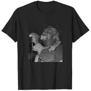 Jimmy Cliff BW Photograph Buju Banton T Shirt